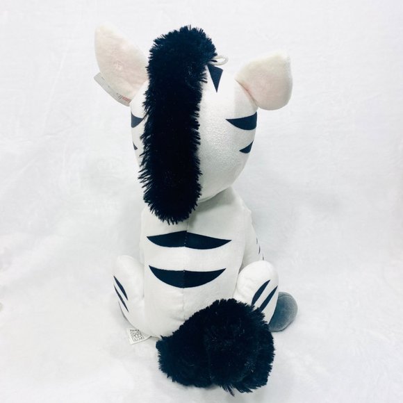Fiesta Jungle Collection Zebra Plush Toy - 12.5" - Picture 3 of 7